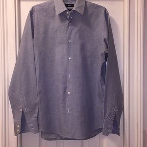 Men’s button down shirt. Boss regular fit. Blue